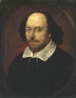 A painting of Shakespeare