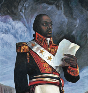 A painting of a man in a uniform, reading a document