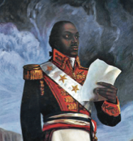 A painting of a man in a uniform, reading a document