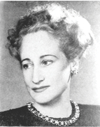 A woman with a necklace