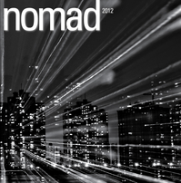 Nomad magazine cover with city lights