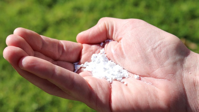 One gram of the ultraporous material under development by chemist Darren Johnson has the same surface area as the entire football field in Autzen Stadium.