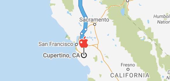 Map to Apple